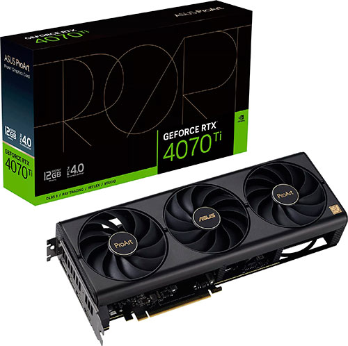 фото Видеокарта asus geforce rtx 4070 ti proart 12gb (proart-rtx4070ti-12g)