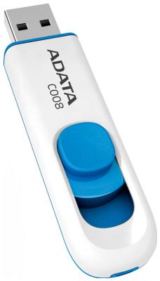 

Флеш-накопитель Adata 16 Gb C 008 AC 008-16 G-RWE USB2.0 белый