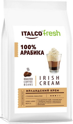 

Кофе зерновой Italco Ирландский крем (Irish cream) ароматизированный, 375 г