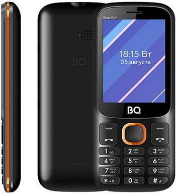 Изображение товара Мобильный телефон BQ 2820 Step XL черный оранжевый 2.8 дюймов GSM 2SIM Bluetooth