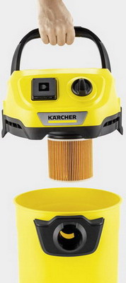 Строительный пылесос Karcher WD 3 P V-17/4/20 1.628-170.0