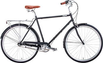 Велосипед Bear Bike London 2021 рост 580 мм черный матовый