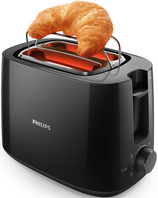 

Тостер Philips HD 2581/90 Daily Collection, Черный