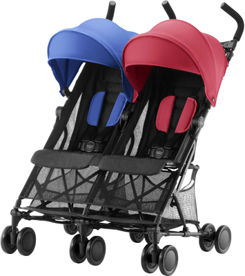 

Коляска Britax Roemer, Holiday Double Red/Blue mix 2000029306