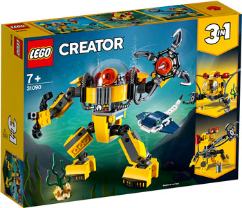 

Конструктор Lego Робот для подводных исследований 31090 Creator 3 in 1