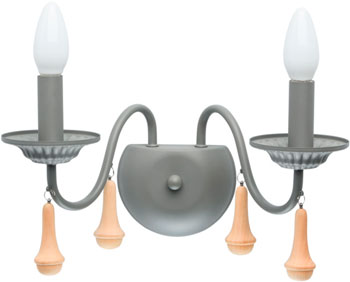 

Бра настенное MW-light, Карбон 697020602 2*60 W Е14 220 V