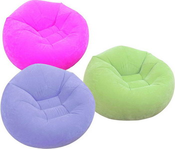 

Кресло надувное Intex, Beanless Bag Chair 68569