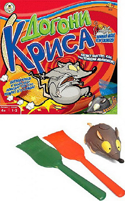 

В виде животного(ых) Abtoys, ''Догони Криса!''