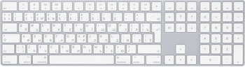 Клавиатура Apple Magic Keyboard with Numeric Keypad-RUS MQ052RS/A клавиатура apple magic keyboard mla22ru a white bluetooth