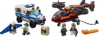 

Конструктор Lego, CITY Воздушная полиция: кража бриллиантов 60209
