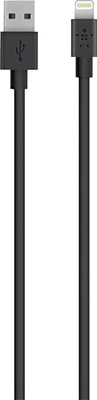 

Кабель Belkin USB папа/8-pin Lightning папа 1 2м черный (F8J023bt04-BLK)