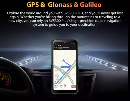 Смартфон Blackview BV5300 Plus 8128GB Black