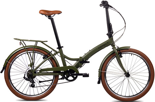 Складной велосипед Aspect KOMODO 3 - 24'', Olive Grey (A24KOM324.ZEL)