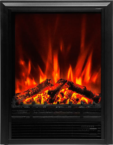 

Каминокомплект Elekam City с очагом Pulsar 23G, дуб санома с черным, разборный, Дуб/черный