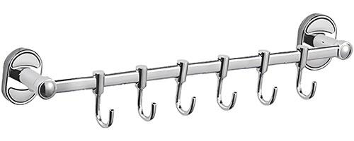 

Планка с крючками для полотенец D-Lin D700, хром (D289700-6)