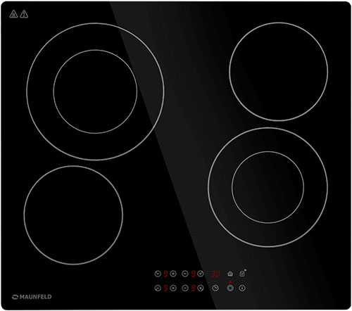 

Электрическая варочная панель Maunfeld CVCE594DBK LUX, Черный