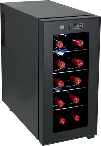 

Винный шкаф Viatto MK-WC10, Черный