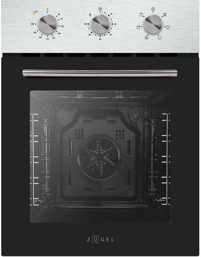 

Электрический духовой шкаф Zugel ZOE604X стальной