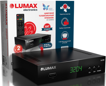 

Цифровой телевизионный ресивер Lumax