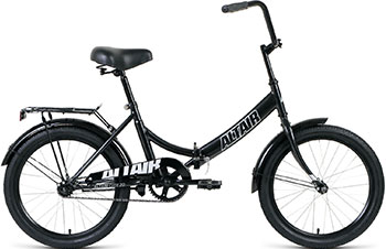 

Велосипед Altair, CITY 20 14'' черный/серый 20'' 1 ск. RBKT0YN01002