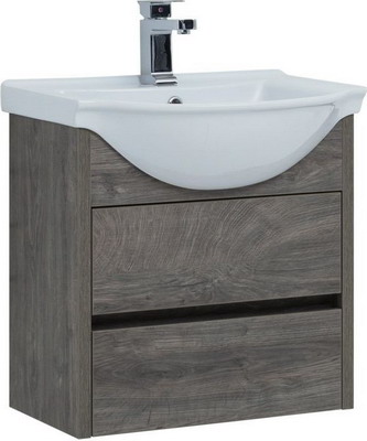 

Тумба под раковину Aquanet Сидней 60 дуб рошелье дуб рошелье (00243668)