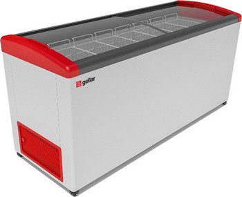 

Морозильный ларь Gellar FG 700 E красный, Белый/красный