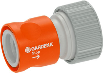 

Коннектор Gardena с автостопом «Профи» 02814-20