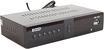 Цифровой телевизионный ресивер Эфир DVB-T2 HD HD-225 метал радиоприёмник эфир эфир 12