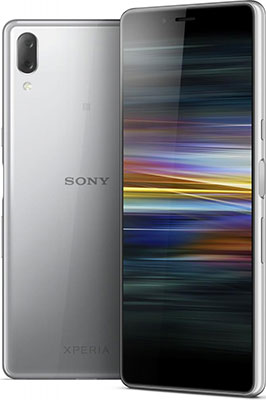 

Смартфон Sony, Xperia L3 серебряный