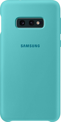 

Чехол (клип-кейс) Samsung, S 10 e (G 970) SiliconeCover green EF-PG 970 TGEGRU