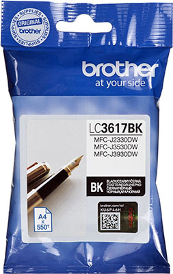 Картридж Brother LC 3617 C голубой