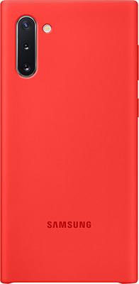 

Чехол (клип-кейс) Samsung, Note10 (N975) EF-PN975TREGRU SiliconeCover red