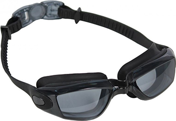 

Очки для плавания Bradex серия "Комфорт ", черные, цвет линзы - прозрачный SF 0388, Черный