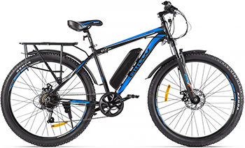 Велогибрид Eltreco XT 800 new черно-синий-2135 022298-2135