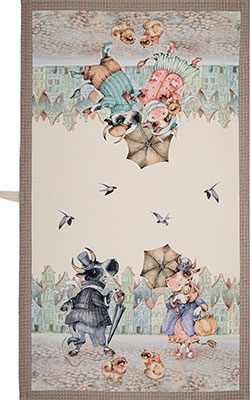 

Полотенце Santalino, ''Променад''40х70 см 100% хлопок твил бежевый 850-729-6