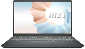 

Ноутбук MSI, Modern 14 B4MW-253RU (9S7-14DK14-253) grey