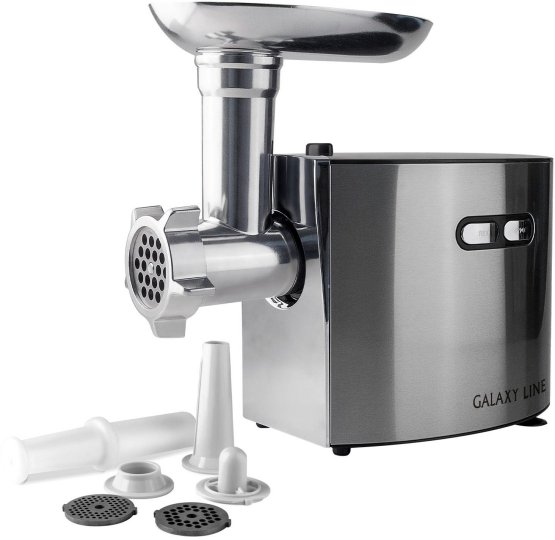 

Мясорубка Galaxy ГЛ2400Л Line GL 2400 1200Вт нержавеющая сталь