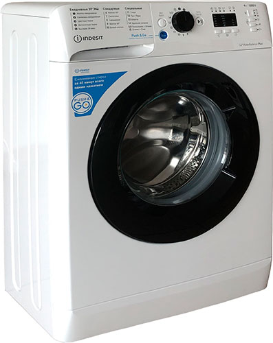 фото Стиральная машина indesit bwua 41051 wb ru, белая