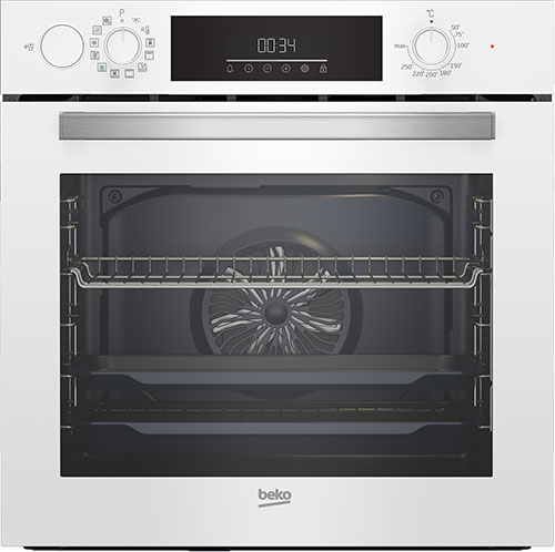 фото Встраиваемый электрический духовой шкаф beko bbis143n0w, белый