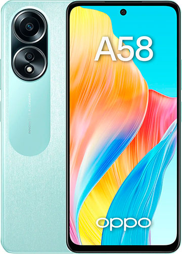 Смартфон OPPO A58 8+128 GB Светло-зеленый