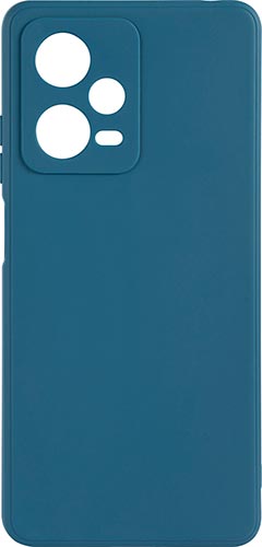 фото Накладка силиконовая red line ibox case для xiaomi redmi note 12 pro 5g, с защитой камеры и подложкой, синий