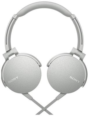 

Накладные наушники Sony, MDRXB 550 APW.E белый