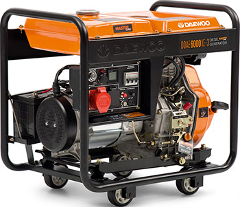 

Электрический генератор и электростанция Daewoo Power Products, DDAE 6000 XE-3
