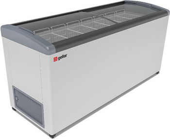 Морозильный ларь Gellar FG 700 E серый