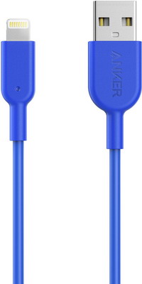 

Кабель ANKER PowerLine II Lightning 90 см. синий