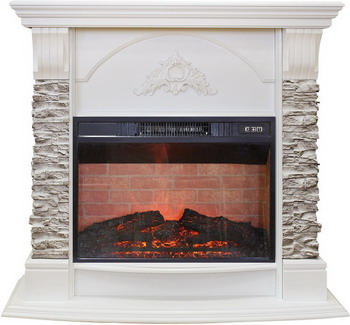 Каминокомплект Realflame ATHENA GR 24 WT и IRVINE 24 (LM89) каминокомплект realflame stone 24 ao и irvine 24 lm89