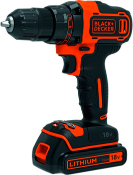 

Дрель-шуруповерт Black&Decker, BDCDD186KB-QW