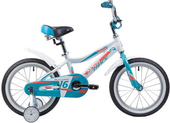 

Велосипед Novatrack, 16'' NOVARA алюм. белый 165ANOVARA.WT9