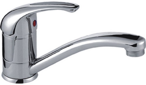 Изображение товара Кухонный смеситель Cron CN29/хром - современный однорычажный для кухни