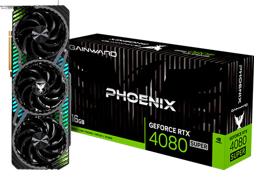 фото Видеокарта gainward geforce rtx 4080 super phoenix 16gb (ned408s019t2-1032x)